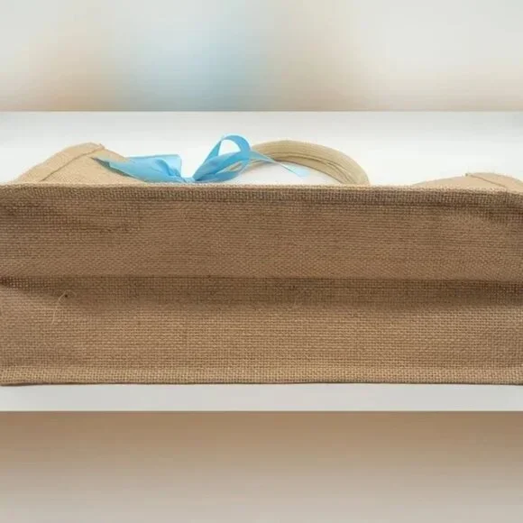 Burlap Personalized Tote (Tiffany)​​ - Picture 4 of 4